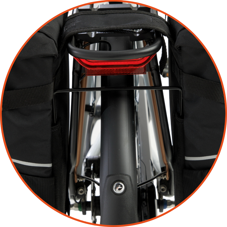 Podwójna sakwa rowerowa New Looxs Vigo Double 40L